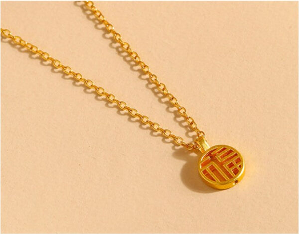 Hc7ba253a44814f01bbf5961ebeb8f885T Various Designs Real 999 Pure 24K Gold Necklace Charms Pendants Women Ladies Bridal Engagement Wedding Jewelry Accessories