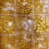 Crystal bracelet accessories.gold plated copper