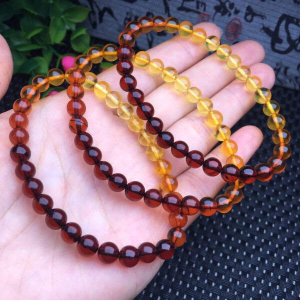 Beeswax gradient bracelet