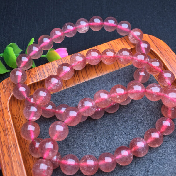 wsxc1698073701554_2 Strawberry Crystal Single Loop Bracelet Newly Arrived 💕 Specification 8mm ✨2310012887