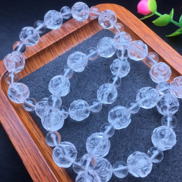 White Crystal Fox Ball Bracelet 💕 Specification 10mm ✨2410045632