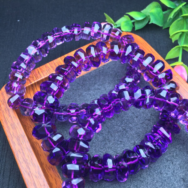 wsxc1698247767968_2 Amethyst Faced Bead Bracelet 💕 Specification 10-12mm ✨2510215236