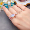 Pure natural dazzling white opal pendant, with a main stone size of 10 * 14mm2610375618