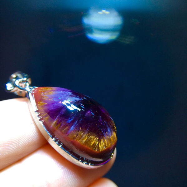 Aurora 23 Droplet Eye Pendant for Men and Women, Size: 25/15.1 mm26101198