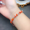 wsxc1698499969791_2 Natural Super Beautiful Fire Opal Bracelet, Main Stone 4 * 6mm2810325156