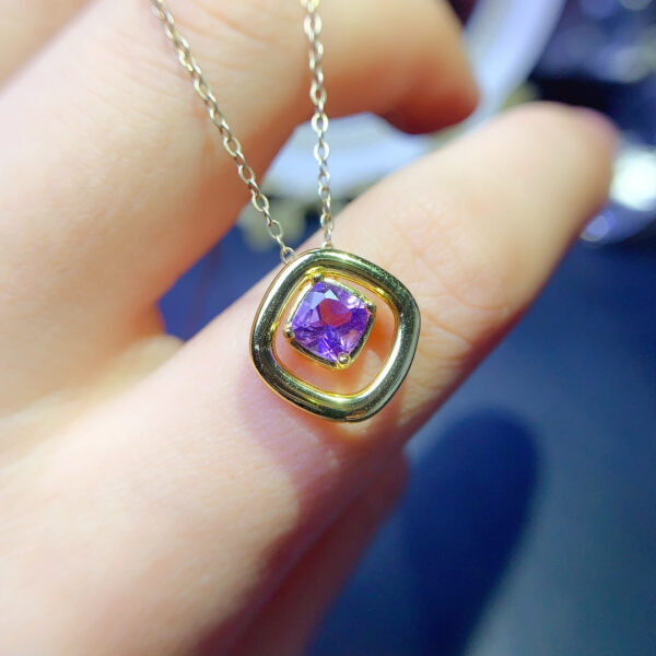 wsxc1698506468011_3 Natural Brazilian amethyst pendant, main stone 5mm2810120149