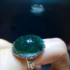 wsxc1698507744798_6 Natural green ghost treasure bowl ring, size 20.7/15mm2810368122