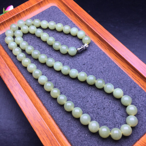 wsxc1698677474823_3 Hotan Jade Necklace 💕 Specification 8mm ✨2910085196