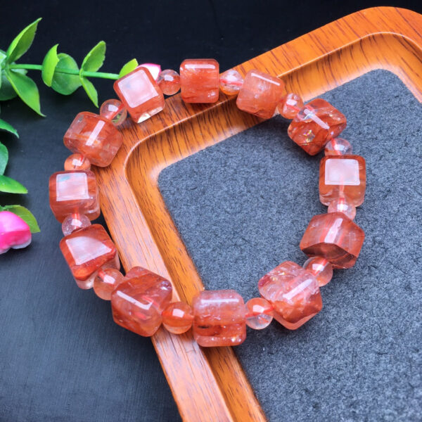 wsxc1698759947351_4 Red gum flower candy bracelet 💕 Specification 10mm ✨3010049124