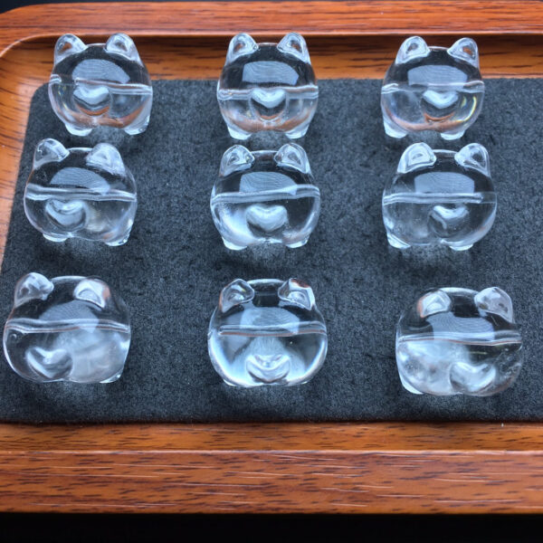 White crystal corgi accessories 💕 Specification 19.6mm3110011124