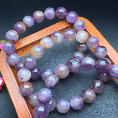 Purple titanium single loop bracelet 💕 Specification 7-13mm ✨0211196188