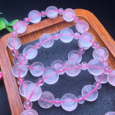Pink Crystal Gold Coin Bracelet 💕 Specification 10mm 0211023144