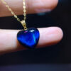 wsxc1698956835407_2 Natural Peter Stone 18k Gold Love Pendant, size 14.2/14mm0211248598
