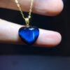 wsxc1698956835537_6 Natural Peter Stone 18k Gold Love Pendant, size 14.2/14mm0211248598