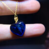 wsxc1698956835547_7 Natural Peter Stone 18k Gold Love Pendant, size 14.2/14mm0211248598