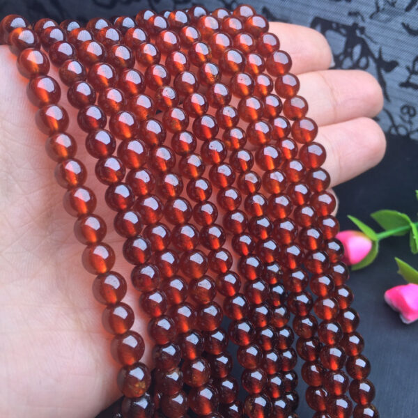wsxc1699021154033_0 Orange Red Garnet Multi Loop Bracelet 💕 Specification 6mm ✨0311060155