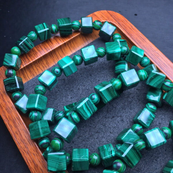 Malachite sugar bracelet 💕 Specification 9mm ✨0811038149