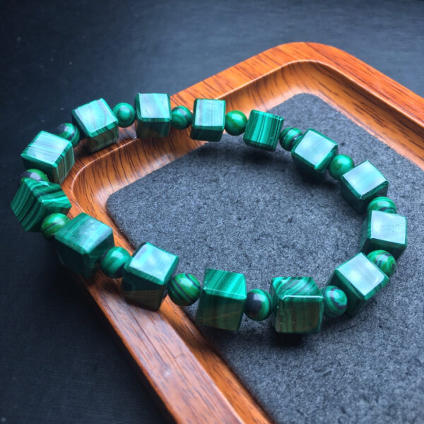 Malachite sugar bracelet 💕 Specification 9mm ✨0811038149