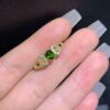 Natural diopside ring, main stone size 4 * 5mm0811095632