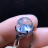 Natural crystal mid crystal ring, bare stone specification: 13.4      0911198549