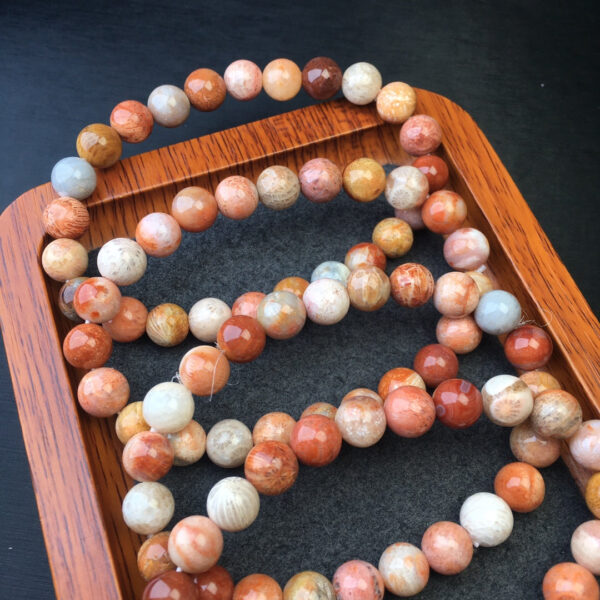 Coral Jade Single Loop Bracelet 💕 Specification 8mm ✨1110009133
