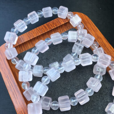 Powder crystal sugar bracelet 💕 Specification 9mm ✨1110020133
