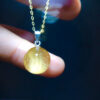 wsxc1699807708132_6 Natural golden hair crystal titanium crystal pendant, specification: 11.8mm1111208877