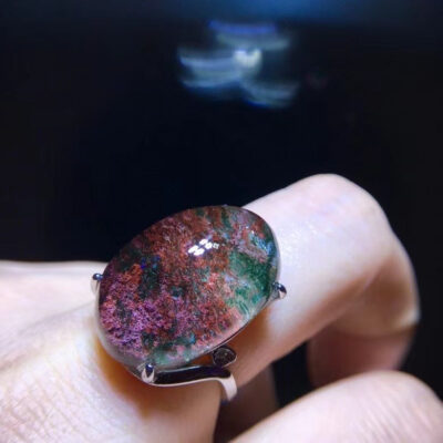 Natural Color Ghost Four Seasons Ring, Size 22/14.6mm1111238488