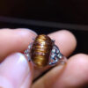 Natural copper crystal ring, size: 12/7.6mm1116228511