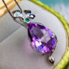 wsxc1700320555426_5 Pure natural Brazilian amethyst pendant, main stone 13 * 18mm1118350122