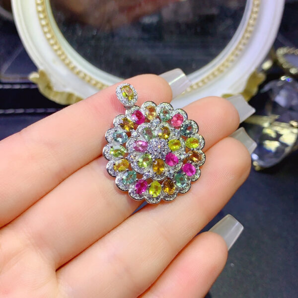 wsxc1700321871142_0 Pure natural tourmaline pendant main stone 3 * 4mm1118299155